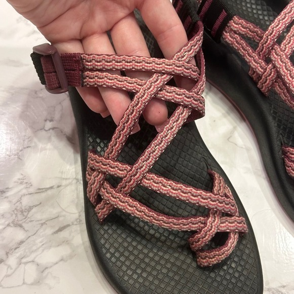 Chaco ZX2 Double Strap Pink Purple Womens Sport Sandal Size 6 - Picture 2 of 9